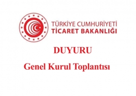 Genel Kurul Duyurusu